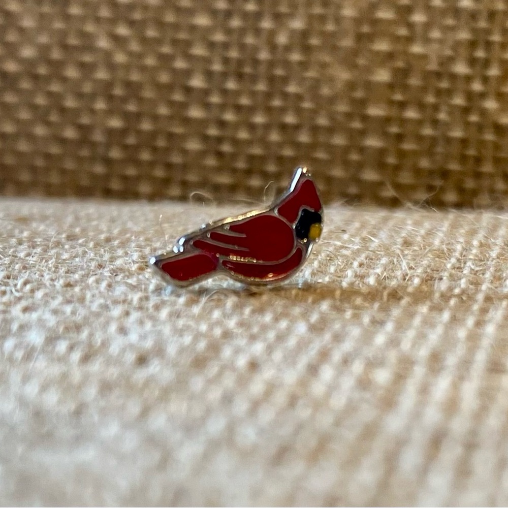 NIB Origami Owl officially licensed St Louis Cardinal Charm. Retired